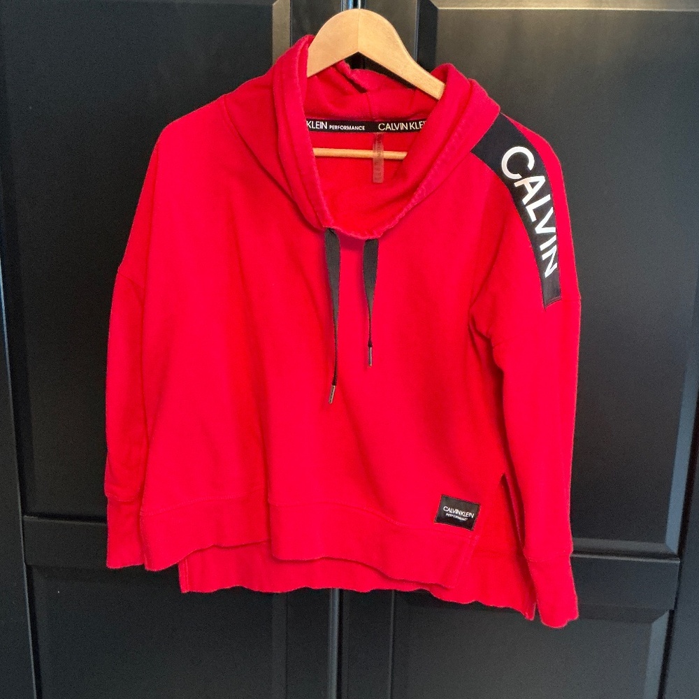 Calvin Klein Performance red sweat-shirt